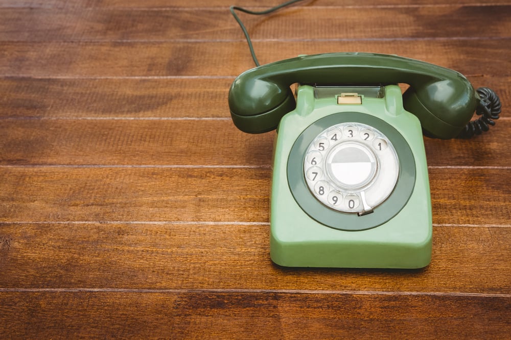 Picture of an old phone